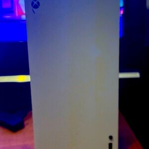 White Gaming Console